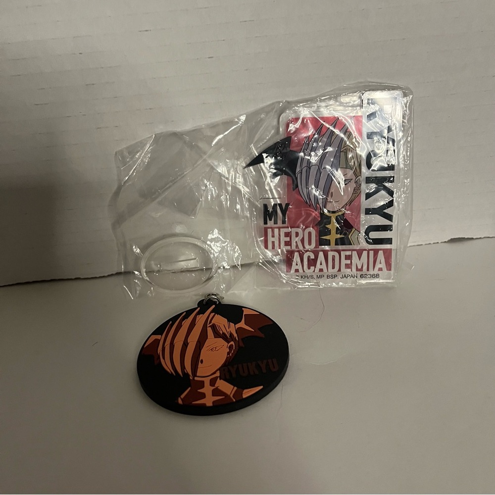 My hero academia ryukyu keychain and acrylic standee bundle